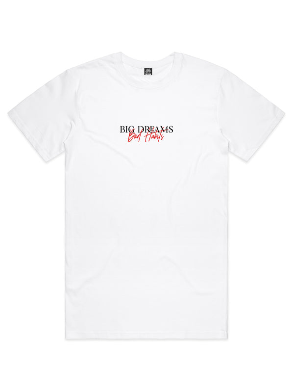 The Motto Tee - White